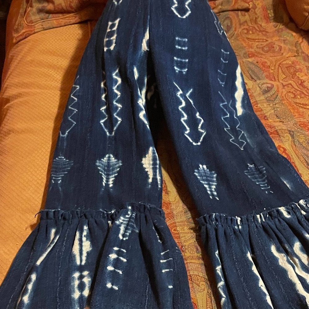Just Bee Queen Small Tie Dye bell bottoms